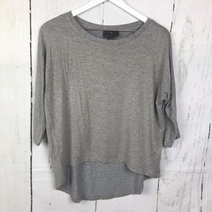 Fenn Wright Manson Metallic Grey High Low Top